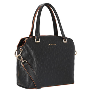 Bolsa de Mano WESTIES Hbheiranwe Elatior Sintetico Color Negro