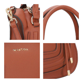 Bolsa de Mano WESTIES Hbkalinowe  Sintetico Color Cafe
