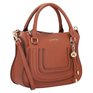 Bolsa de Mano WESTIES Hbkalinowe  Sintetico Color Cafe