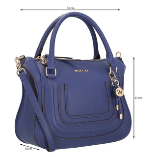 Bolsa de Mano WESTIES Hbkalinowe  Sintetico Color Azul