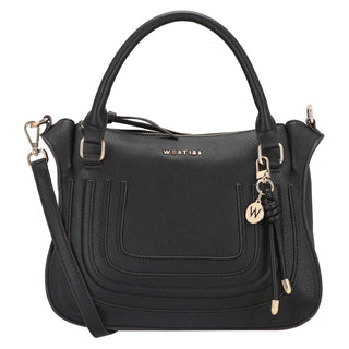 Bolsa de Mano WESTIES Hbkalinowe  Sintetico Color Negro