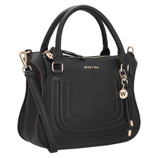 Bolsa de Mano WESTIES Hbkalinowe  Sintetico Color Negro
