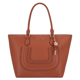 Bolsa Tote WESTIES Hbkalolawe  Sintetico Color Cafe