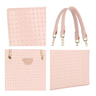 Bolsa Tote WESTIES Hblibba4we  Charol sintético Color Rosa