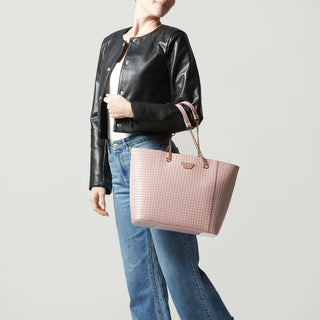 Bolsa Tote WESTIES Hblibba4we  Charol sintético Color Rosa