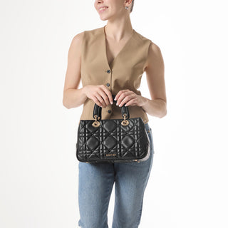 Bolsa de Mano WESTIES Hblippiawe Elikai Sintetico Color Negro
