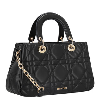 Bolsa de Mano WESTIES Hblippiawe Elikai Sintetico Color Negro