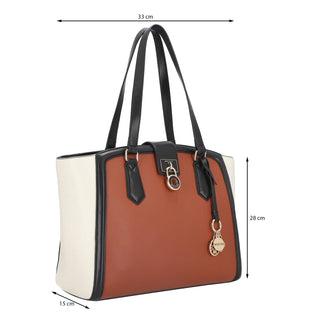 Bolsa Tote WESTIES Hblockette4we Melissha Sintetico Color Multicolor