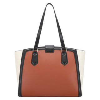Bolsa Tote WESTIES Hblockette4we Melissha Sintetico Color Multicolor
