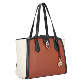 Bolsa Tote WESTIES Hblockette4we Melissha Sintetico Color Multicolor