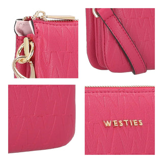 Bolsa Crossbody WESTIES Hbmagellawe Elatior Sintetico Color Rosa
