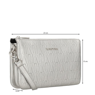 Bolsa Crossbody WESTIES Hbmagellawe Elatior Sintetico Color Metalico
