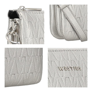 Bolsa Crossbody WESTIES Hbmagellawe Elatior Sintetico Color Metalico