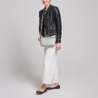 Bolsa Crossbody WESTIES Hbmagellawe Elatior Sintetico Color Metalico