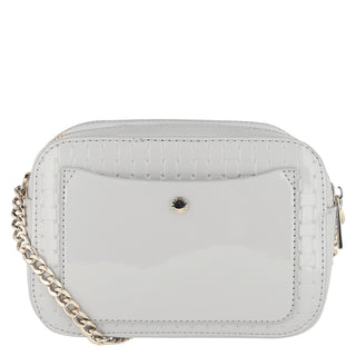 Bolsa Crossbody WESTIES Hbmikeel6we  Charol sintético Color Gris
