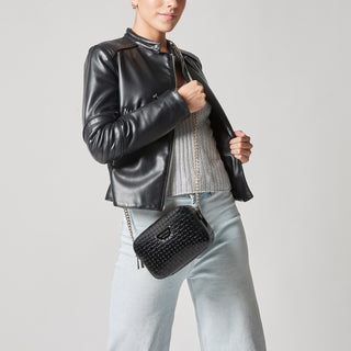 Bolsa Crossbody WESTIES Hbmikeel6we  Charol sintético Color Negro