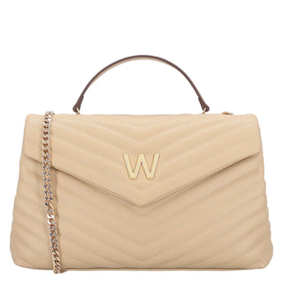 Bolsa Shoulder WESTIES Hbmonogynawe  Sintetico Color Beige
