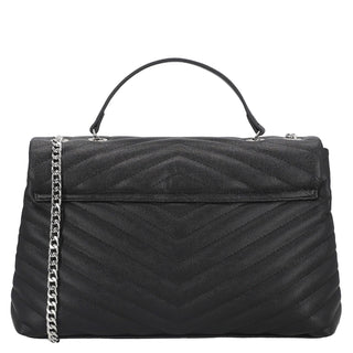 Bolsa tote WESTIES Hbmonogynawe Grataegu Sintetico Color Negro
