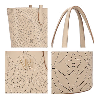 Bolsa Tote WESTIES Hbnobili2we  Sintetico mo Color Beige
