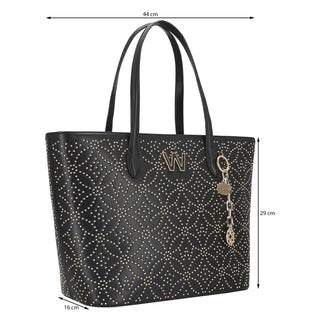Bolsa Tote WESTIES Hbnobili3we  Sintetico mo Color Negro