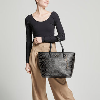 Bolsa Tote WESTIES Hbnobili3we  Sintetico mo Color Negro