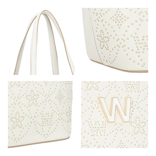 Bolsa Tote WESTIES Hbnobili3we  Sintetico mo Color Blanco