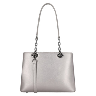 Bolsa Tote WESTIES Hbpyro2we Lemoncheese Sintetico Color Metalico