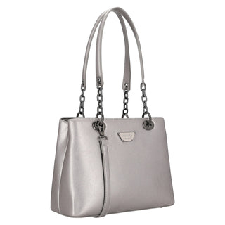 Bolsa Tote WESTIES Hbpyro2we Lemoncheese Sintetico Color Metalico