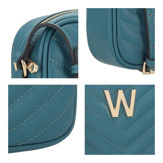 Bolsa Crossbody WESTIES Hbsilliquawe  Sintetico Color Azul