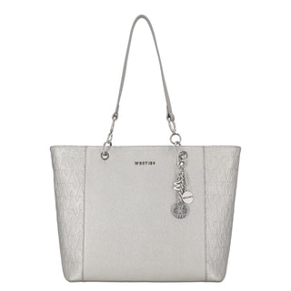 Bolsa Tote WESTIES Hbtelescope2we Elatior Sintetico Color Metalico