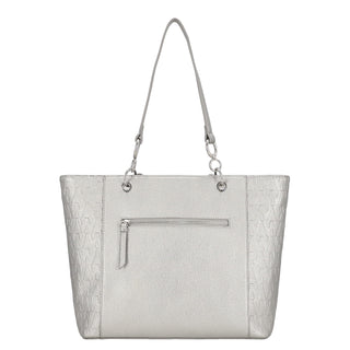 Bolsa Tote WESTIES Hbtelescope2we Elatior Sintetico Color Metalico