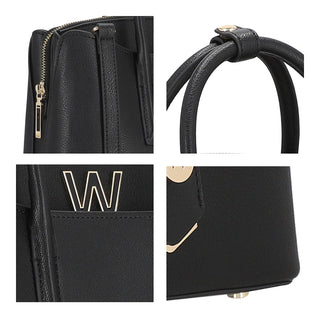 Bolsa de Mano WESTIES Hbtyphoidwe  Sintetico Color Negro