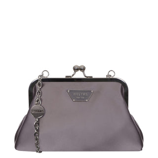 Bolsa Clutch WESTIES Hbzoilowe  Textil Color Metalico