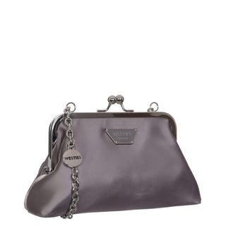 Bolsa Clutch WESTIES Hbzoilowe  Textil Color Metalico