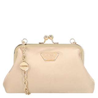 Bolsa Clutch WESTIES Hbzoilowe  Textil Color Metalico