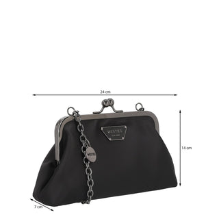 Bolsa Clutch WESTIES Hbzoilowe  Textil Color Negro