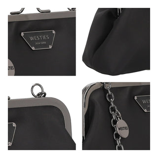 Bolsa Clutch WESTIES Hbzoilowe  Textil Color Negro