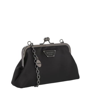 Bolsa Clutch WESTIES Hbzoilowe  Textil Color Negro