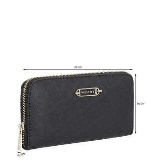 Cartera WESTIES Hbimanol20we Manshik Sintetico mo Color Negro