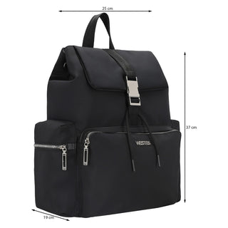 Mochila WESTIES Hbeyeruc4we  Textil Color Negro
