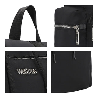Mochila WESTIES Hbeyeruc4we  Textil Color Negro