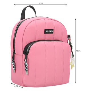 Mochila WESTIES Hbifridwe  Textil Color Rosa