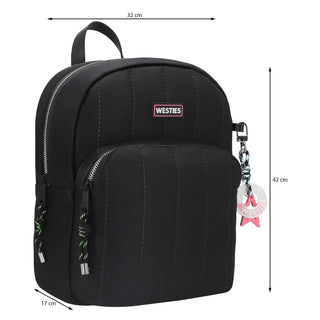 Mochila WESTIES Hbifridwe  Textil Color Negro