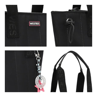 Bolsa Tote WESTIES Hbrhaegar5we  Textil Color Negro
