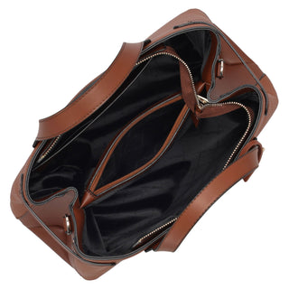 Bolsa de Mano WESTIES Hbquinary22we  Sintetico Color Cafe