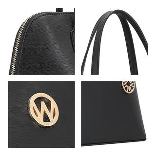 Bolsa de Mano WESTIES Hbhelsing18we  Sintetico Color Negro