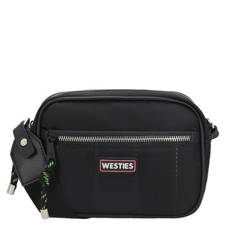 Bolsa Crossbody WESTIES Hbcapuchina8we  Textil Color Negro