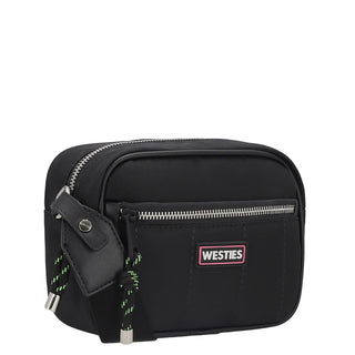Bolsa Crossbody WESTIES Hbcapuchina8we  Textil Color Negro