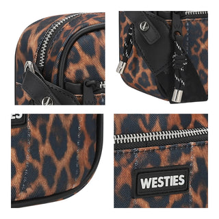 Bolsa Crossbody WESTIES Hbcapuchina8we  Textil Color Animal print