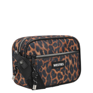 Bolsa Crossbody WESTIES Hbcapuchina8we  Textil Color Animal print